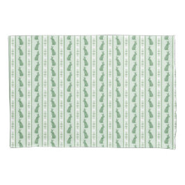 Rabbits and Hydrangeas Pillow Hoesje Kussensloop