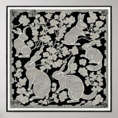 Rabbits Art Print (Voorkant)