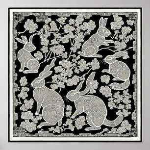 Rabbits Art Print