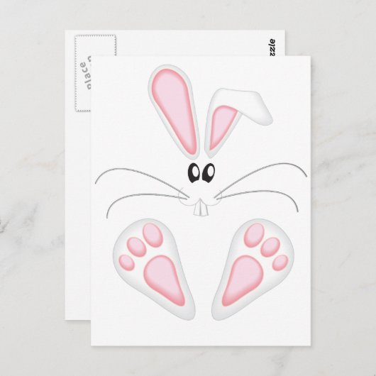 Rabbit's Foot Briefkaart (Voorkant / Achterkant)