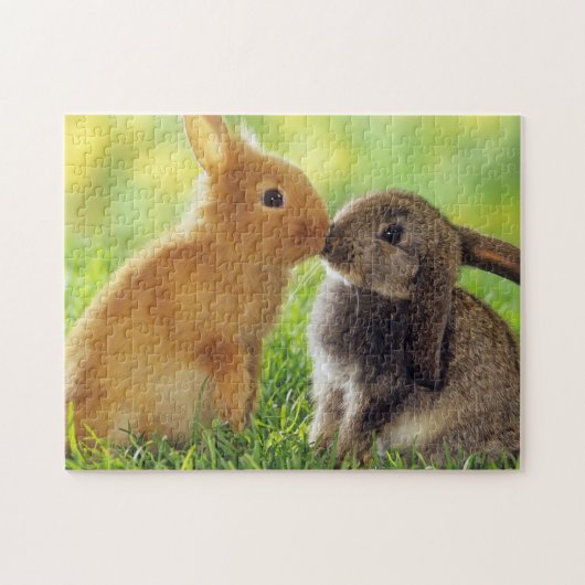Rabbits Game Puzzle Legpuzzel (Horizontaal)