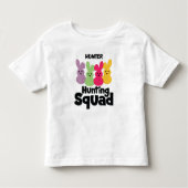 "RABBITS HUNTING SQUAD" PERSONALISEERD KINDER SHIRTS (Voorkant)