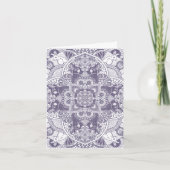 Rabbits Mandala Art Blank Bedankkaart (Voorkant)