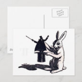 Rabbit's Revenge Briefkaart (Voorkant / Achterkant)