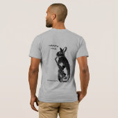 Rabbits Rock T-shirt (Achterkant volledig)