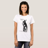 Rabbits Rock! T-shirt (Voorkant volledig)