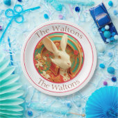 Rabbit's Royal Dress Code Paper Plate Papieren Bordje (Feest)