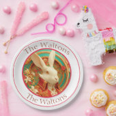 Rabbit's Royal Dress Code Paper Plate Papieren Bordje (Feest)