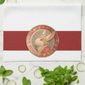 Rabbit's Royal Dress Theedoek (Gevouwen)