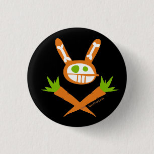 RabbitSkullconWEB Ronde Button 3,2 Cm