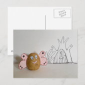 Rabbitswood Potato Fairy Number 1 Funny Briefkaart (Voorkant / Achterkant)