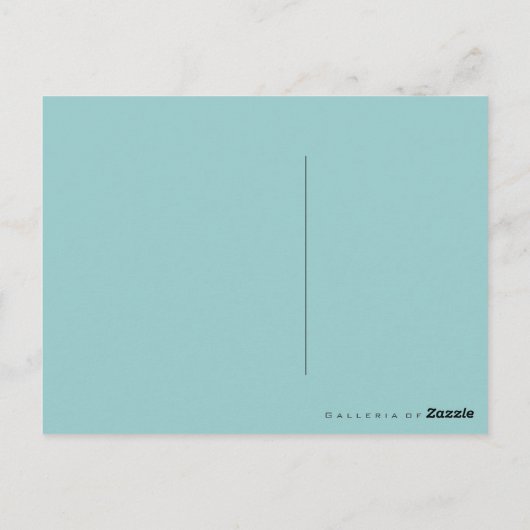 Rabbitt Alice Wonderland ~ Briefkaart / Uitnodigin (Achterkant)