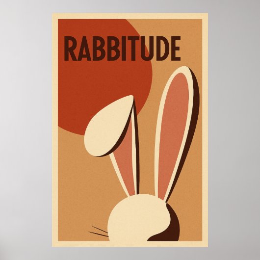 Rabbitude Poster (Voorkant)