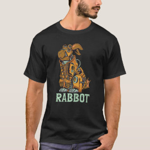 Rabbot Steampunk Mechanical Bunny Rabbit 1 T-shirt