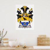 Rabe Family Crest Poster (Keuken)