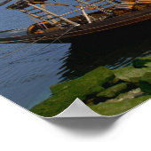 Rabelo Boats, Porto, Portugal Poster (Hoek)