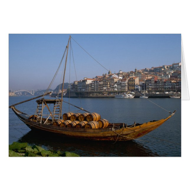 Rabelo-schepen, Porto, Portugal (Voorkant Horizontaal)