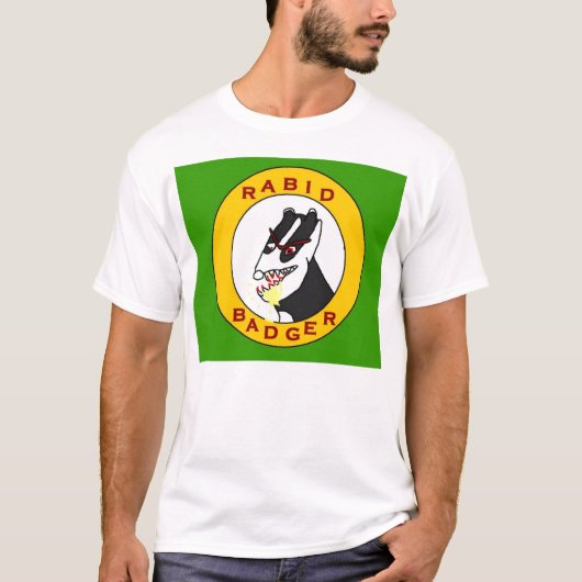 Rabid Badger Productions T-shirt (Voorkant)