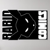 Rabid Comics Logo poster (Voorkant)