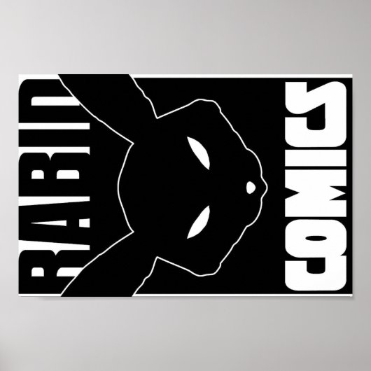 Rabid Comics Logo poster (Voorkant)
