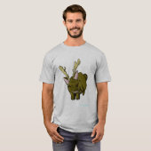 Rabid Jackalope T-shirt (Voorkant volledig)