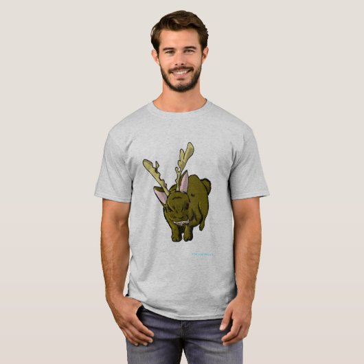 Rabid Jackalope T-shirt (Voorkant volledig)