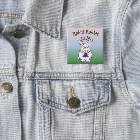 Rabid Rabbit Button 4 (In situ)