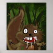 Rabid Squirrel Poster (Voorkant)