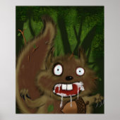 Rabid Squirrel Poster (Voorkant)