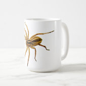 Rabid Wolf Spider (Rabidosa rabida) Koffiemok (Voorkant rechts)