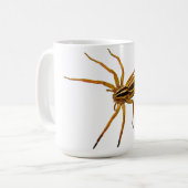 Rabid Wolf Spider (Rabidosa rabida) Koffiemok (Voorkant links)