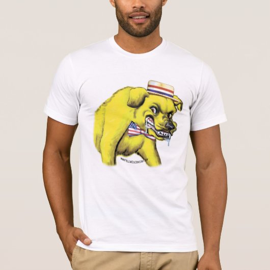 Rabid Yellow Dog Shirt (Voorkant)
