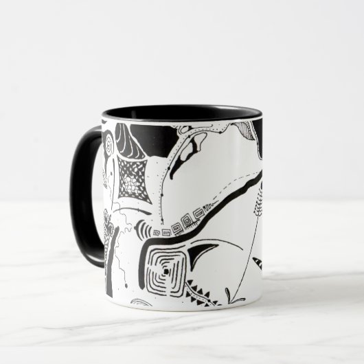 rabidoedels #2 mok (Voorkant links)