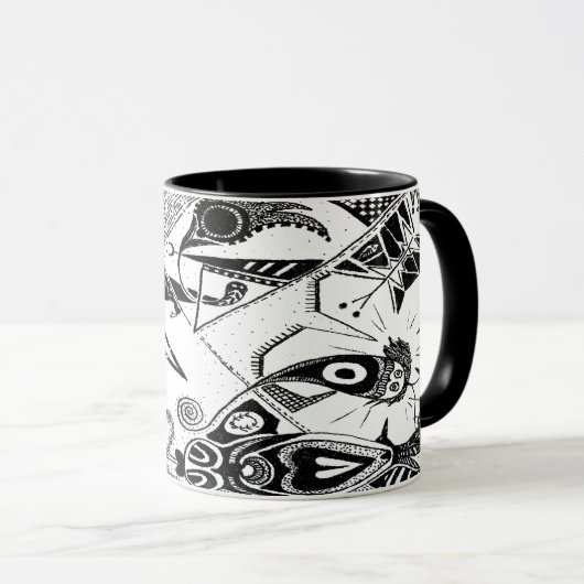 rabidoedles #1 mok (Voorkant rechts)