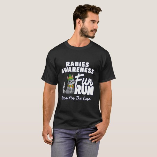 Rabies Awareness Fun Run T-shirt (Voorkant volledig)