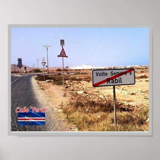 Rabil - Toponymisch bord - Poster (Voorkant)