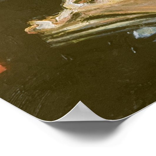 Rabindranath Tagore Art Poster (Hoek)