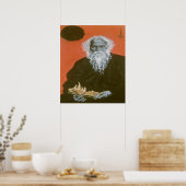 Rabindranath Tagore Art Poster (Keuken)