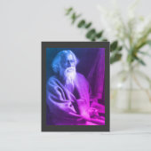 Rabindranath Tagore Briefkaart (Staand voorkant)