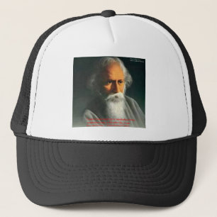 Rabindranath Tagore Citatengeschenken over Liefde Trucker Pet