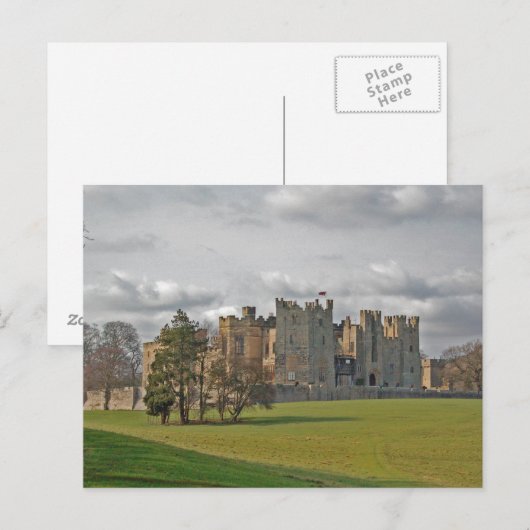 Raby Castle Briefkaart (Voorkant / Achterkant)