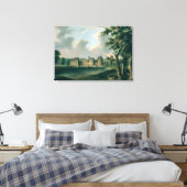 Raby Castle Canvas Afdruk (Insitu (Slaapkamer))