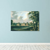 Raby Castle Canvas Afdruk (Insitu (Houten vloer))
