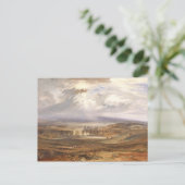 Raby Castle, de zetel van de graaf van Darlington Briefkaart (Staand voorkant)