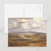 Raby Castle, de zetel van de graaf van Darlington Briefkaart (Voorkant / Achterkant)