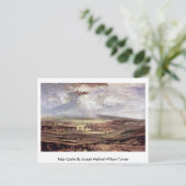 Raby Castle van Joseph Mallord William Turner Briefkaart (Staand voorkant)