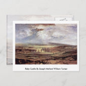 Raby Castle van Joseph Mallord William Turner Briefkaart (Voorkant / Achterkant)