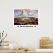 Raby Castle van Joseph Mallord William Turner Poster (Keuken)
