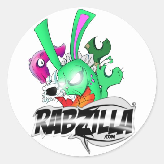 Rabzilla Sticker (Voorkant)