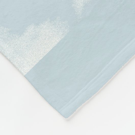 Racamier in de wolken fleece deken (Hoek)